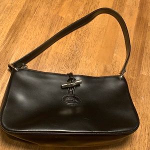 Longchamp leather purse handbag.